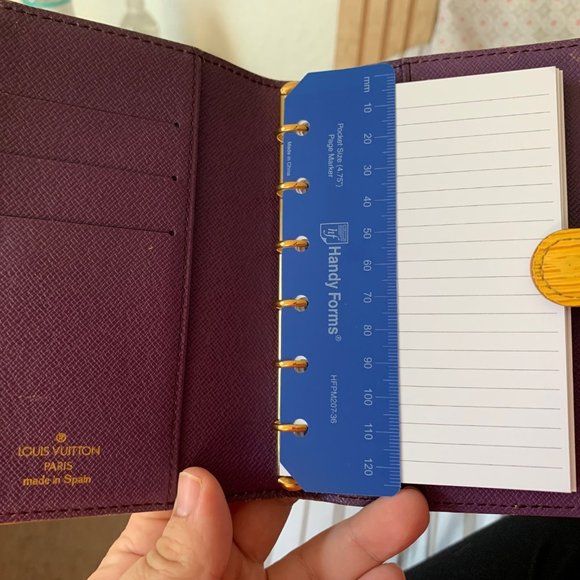 🎉SOLD🎉Authentic Louis Vuitton Yellow Epi PM Agenda Cover - Picture 4 of 13